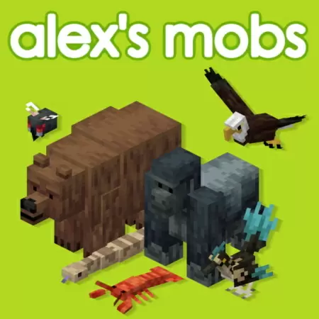 我的世界Alex的生物模组(Alex's Mobs)